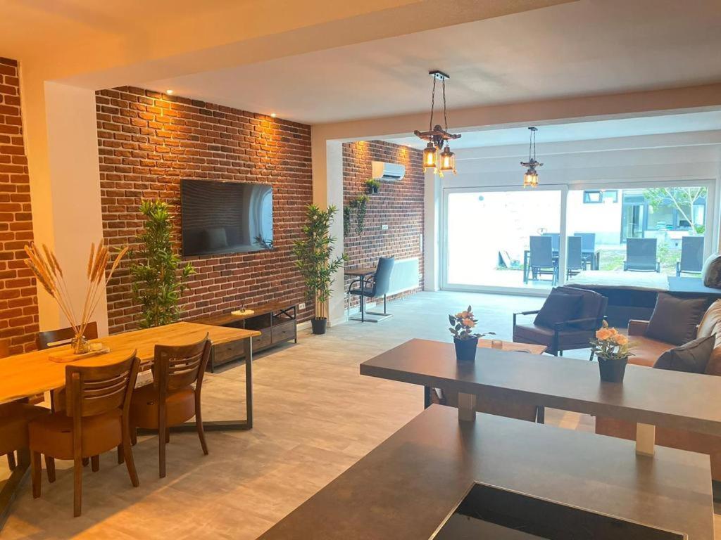 Luxurioese Loft Mit Garten Naehe Duesseldorf Messe Krefeld Zewnętrze zdjęcie